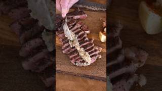 Bone Marrow Butter On Steak Recipe [upl. by Aneeres]