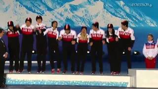 SOCHI 2014 Victory ceremony  Figure Skating  Team [upl. by Rasla785]