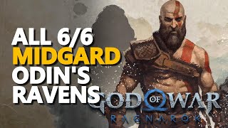 All Midgard Odins Ravens God Of War Ragnarok [upl. by Hebner]