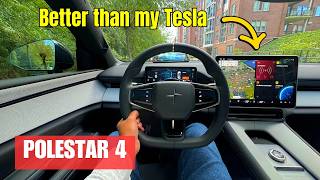 Polestar 4 Long Range Single Motor RWD  Review POV Test Drive  272HP [upl. by Uund103]