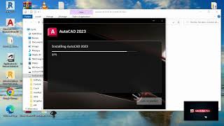 Autocad 2023  Comment installer et activer  How to install and activate [upl. by Ennaeed990]