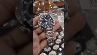 Edifice ECB30D1ADF Review  Casio Edifice Sports Watch In Steel Bracelet [upl. by Su]