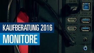 Alles über Monitore  PCGH Kaufberatung Folge 8 [upl. by Nahsab]