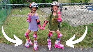 Roller Skates vs Rollerblades  The ultimate adjustable skate review [upl. by Nodmac]