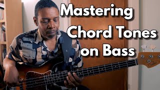 Master Chord Tones on Bass with this Simple Tip [upl. by Bornstein]