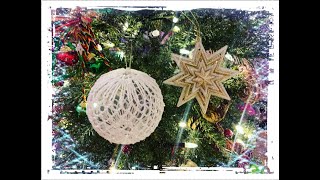 Crochet Christmas Tree ornament 6 2021 [upl. by Idona394]