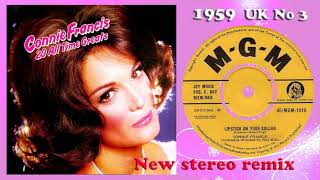 Connie Francis  Lipstick On Your Collar  2022 stereo remix [upl. by Acalia]