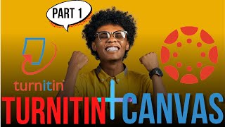 How To Use Turnitin on Canvas Part 1 [upl. by Assiluy]