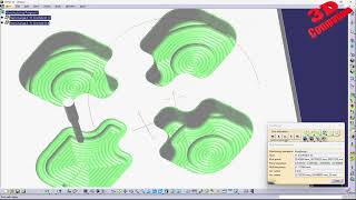 CATIA V5  Surface machining of a mold [upl. by Meibers]