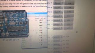 Arduino Firmata Test App [upl. by Hedgcock]