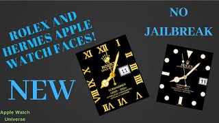 NEW How to Get Rolex Apple Watch Faces NO JAILBREAK [upl. by Valenka]