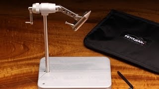 Marc Petitjean Premier Rotary Swiss Fly Tying Vise [upl. by Allac]