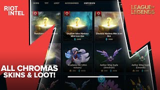 Blue Essence Emporium 2023 Full Lineup  All Skins Chromas And Loot [upl. by Chao]