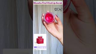 Meesho find viral lip scrub nicolips scrubmeeshoviralshort meeshoproductlipscrubsmeeshoapmusic [upl. by Casta]