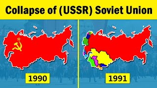 History of Collapse of the Soviet Union in English  History of USSR [upl. by Kimitri]