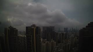 Shenzhen 24h Timelapse on 16112024 4K 15mm Wide Angle [upl. by Pamelina]