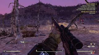 Fallout 76 Kill A Radstag Location [upl. by Longan]