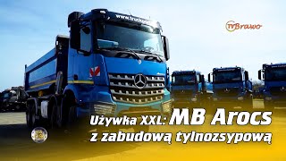 Używka XXL MB Arocs z zabudową tylnozsypową  Na Osi 1093 [upl. by Blossom79]