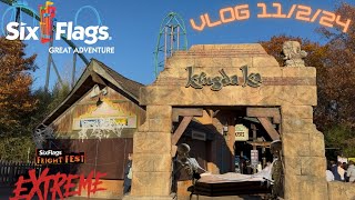 The King  Great Adventure Vlog 11224 [upl. by Tteve]