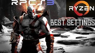 GOW 3 BEST settings  RPCS3  GTX 1650  RYZEN 5 5600H TESTED IN 2024 new update [upl. by Tatianna]