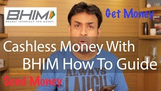 BHIM Cashless Bank Transactions Step by Step Guide [upl. by Hintze143]