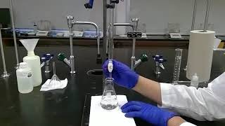 Chem 161 Volumetric Analysis Lab Video 2 Standardizing the NaOH solution [upl. by Wahkuna932]