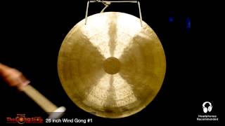 The Gong Shop 26 inch Wind Gong 1 SOLD [upl. by Aden160]