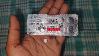 H VIT Biotin Tablets Honest Review  Cheapest Biotin Tablets From Chemist Shop For Hair Growth [upl. by Anniala]