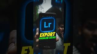 Lightroom Mobile Export Problem Solve In 60 secondlightroom lightroomtutorial shortsvideo [upl. by Aehcsrop469]