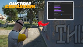 FREE Custom Crosshair Overlay For FiveM Without Reshade [upl. by Gayl]