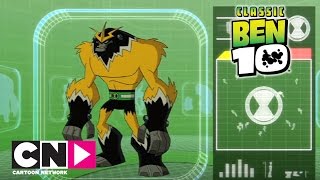 Classic Ben 10  Shocksquatch  nuevo alien  Cartoon Network [upl. by Fast85]