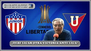 EN VIVO LA PREVIA JUNIOR VS LIGA DE QUITO  OSCAR DEPORTES [upl. by Seek]