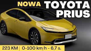 Nowa Toyota Prius  Dużo ładniejsza prawie dwa razy mocniejsza i z fotowoltaiką [upl. by Benge667]