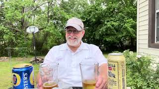 Coors Banquet 50 Abv compared to Fosters Lager 50�v  The Beer Review Guy [upl. by Ettezel66]