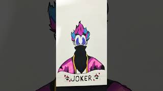 freefire JOKER ART  sarthak7452 [upl. by Placido]