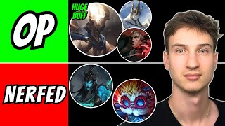 Wild Rift TIERLIST Patch 53a [upl. by Neelrihs]