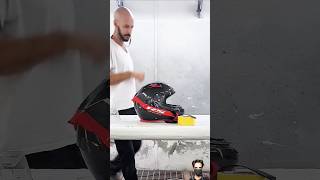 Helmet modification 🪖😲⛑️❤️ art automobile helmet shorts trending trend viralfacts viralshort [upl. by Pahl]