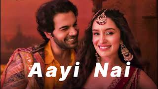 Aayi Nai Stree 2 Aayi Nahi song  Shraddha Kapoor  Rajkummar Rao  SachinJigar  Pawan Singh [upl. by Atinas]