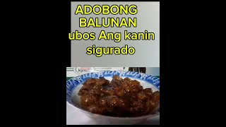 Adobong balunan [upl. by Gintz]