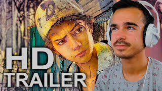 THE WALKING DEAD FINAL SEASON 4 TRAILER REACTION  🔥🔥🔥 [upl. by Weide]