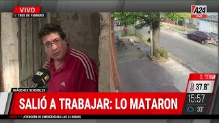 🚨 Caseros trabajaba cortando el pasto de vecinos y recibió un disparo en una persecución [upl. by Salvidor]