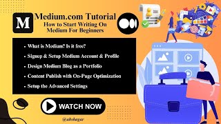 How to Start Writing On Medium Blog amp Create A Portfolio  Bangla Tutorial For Beginners [upl. by Snah]