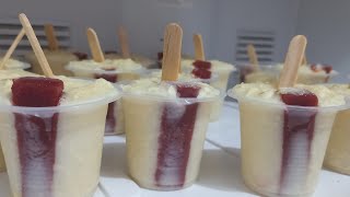 helados de queso con bocadillo para negocio [upl. by Llenrahs]