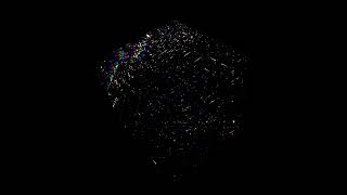 4K OLED Screen Test of a Dense Hilbert Cube with Dispersion Effects 50 FPS [upl. by Klotz]