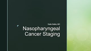 Nasopharyngeal Cancer Staging in 5 minutes [upl. by Zennas755]