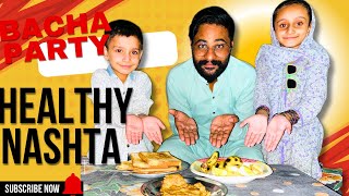 Healthy Breakfast And Also Chat With Bacha Party About Their Breakfast Funny Chat [upl. by Modla]