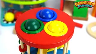 Teach Kids Colors Shapes and Counting with some of the Best Educational Toys [upl. by Wilterdink541]