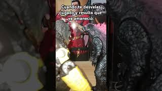 Cd CUAJO 21 godzilla humor godzillaxkongthenewempireteamgodzilla figures shorts [upl. by Hailee]