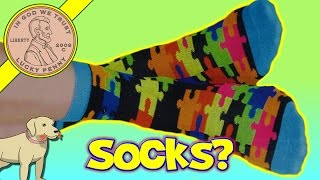 Sock Trunk Monthly Socks  Butch Is In Big Trouble Monthly Subscription Box Addiction [upl. by Madelyn]