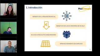 Autoconsumo compartido Dimensionado y tramitacion [upl. by Kila998]